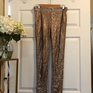 Sequin leggings